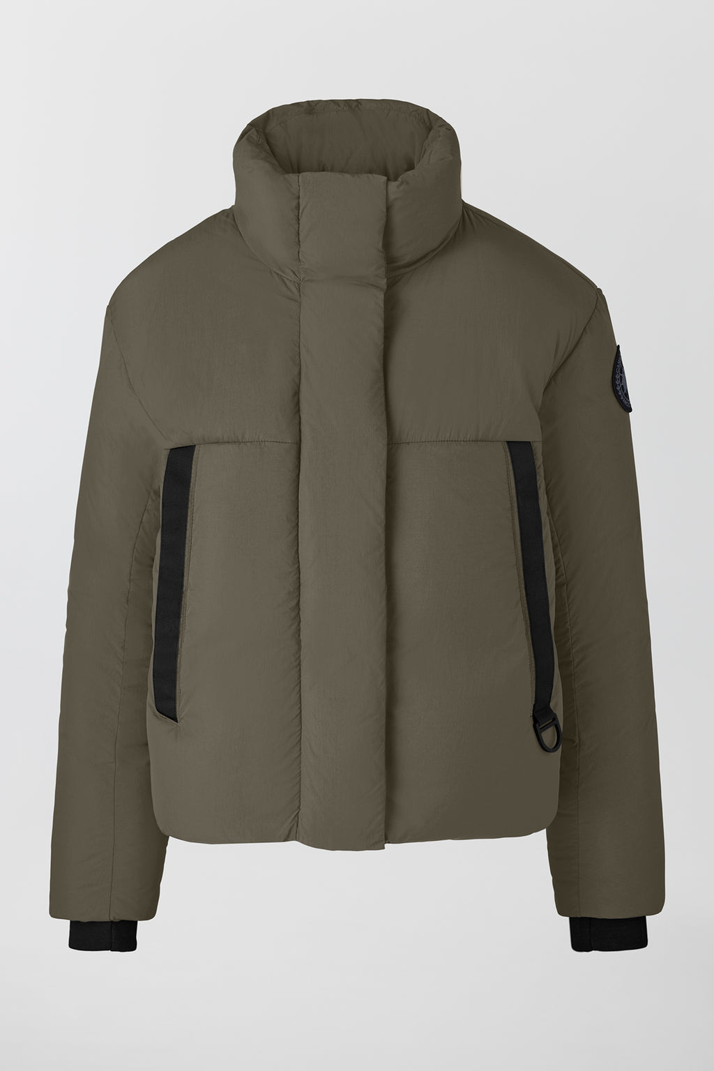 Junction Cropped Puffer Black Label (Women) - Smokey Sage