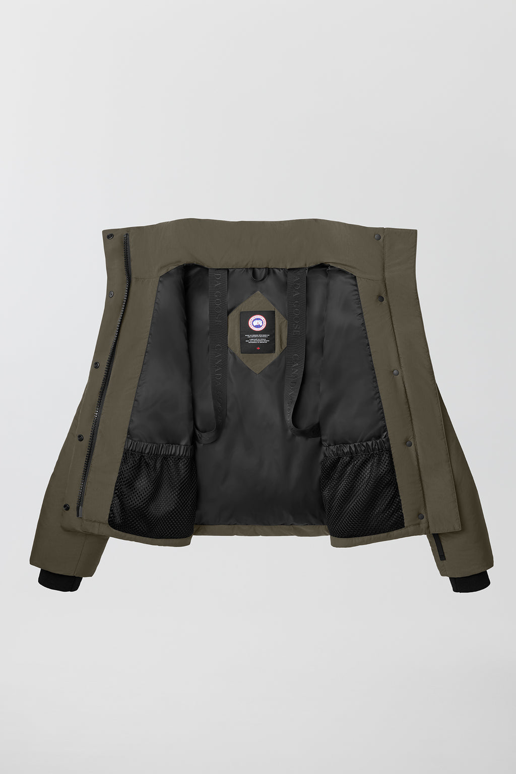 Junction Cropped Puffer Black Label (Women) - Smokey Sage - Image 7