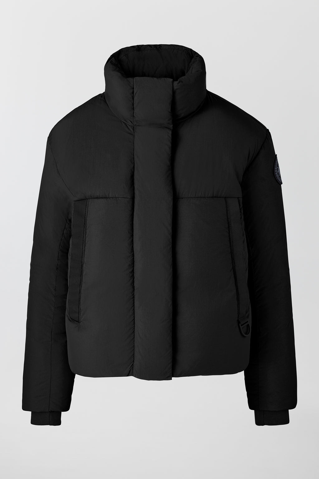 Junction Cropped Puffer Black Label (Women) - Black