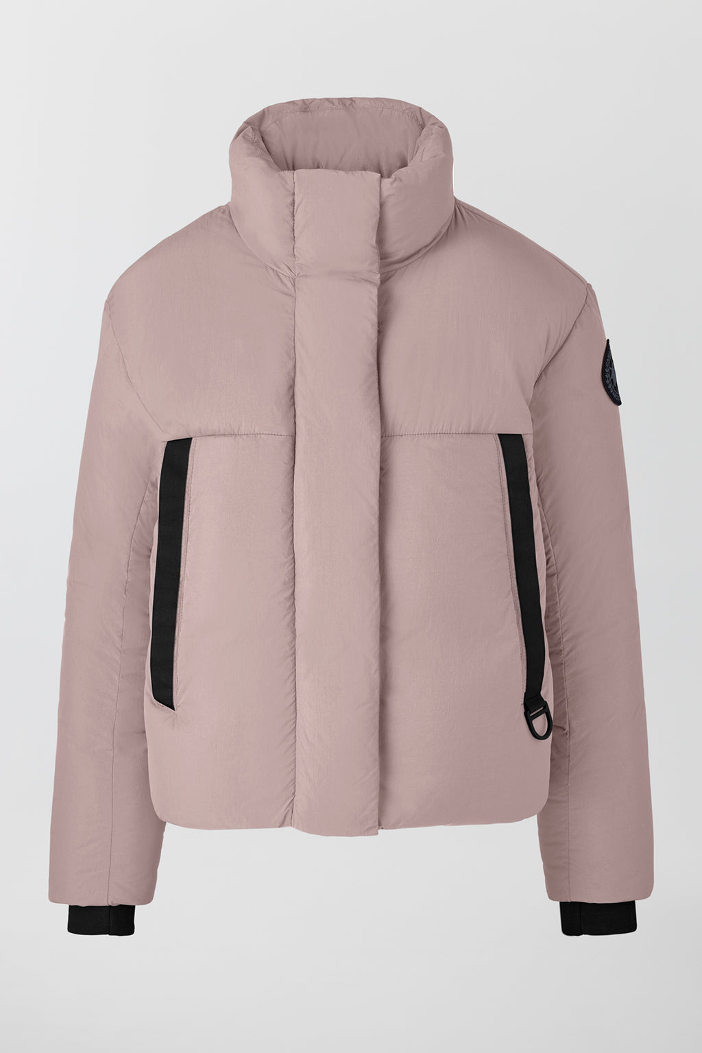 Junction Cropped Puffer Black Label (Women) - Lucent Rose