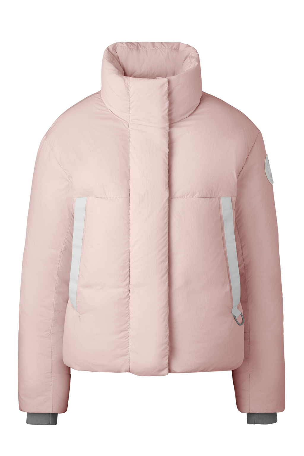 Junction Cropped Puffer (Women) - Pink Lemonade - Image 4
