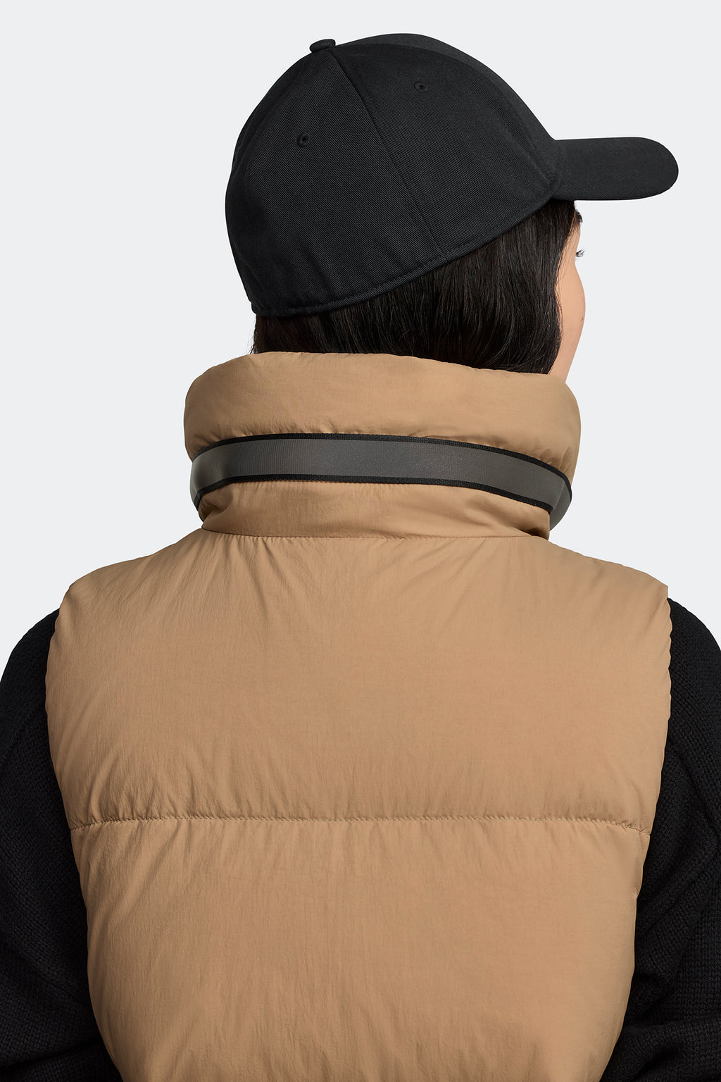 Junction Puffer Vest Black Label - Desert Sand