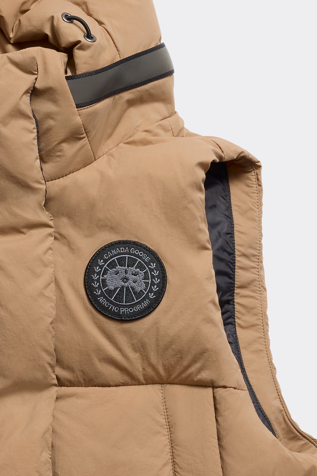 Junction Puffer Vest Black Label - Desert Sand - Image 9
