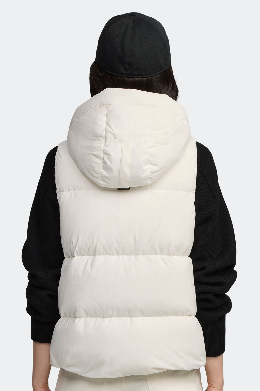 Junction Puffer Vest Black Label - North Star White