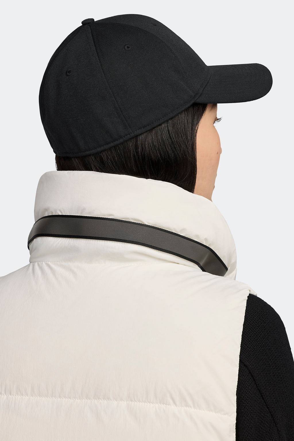 Junction Puffer Vest Black Label - North Star White