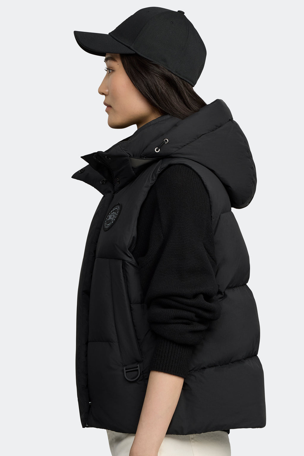 Junction Puffer Vest Black Label - Black