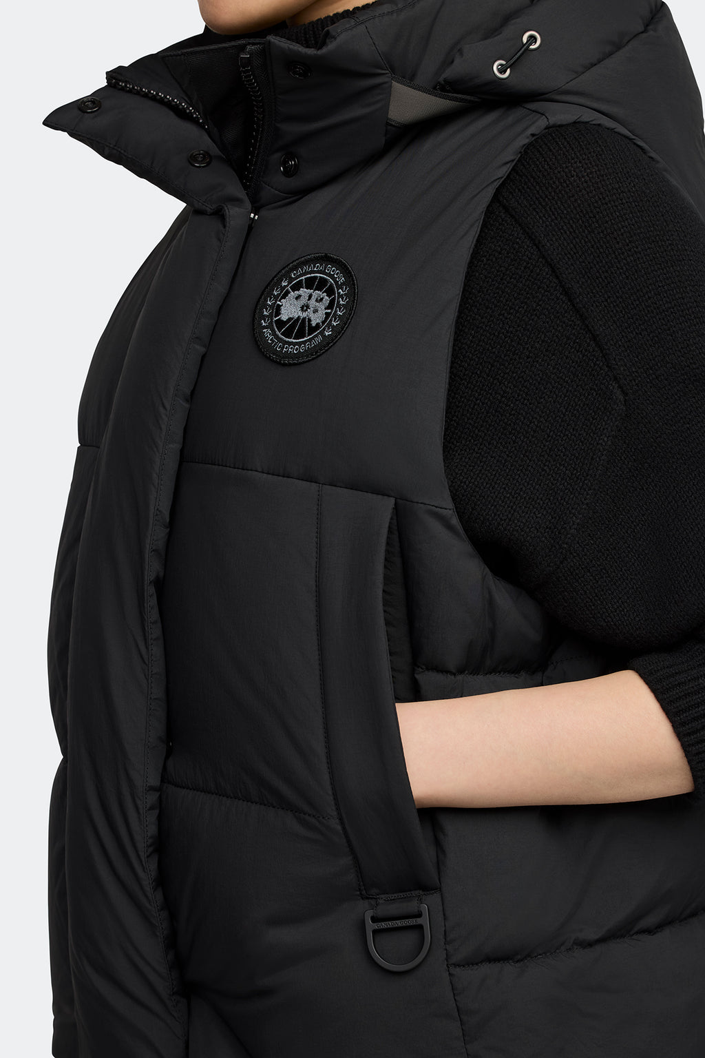Junction Puffer Vest Black Label - Black
