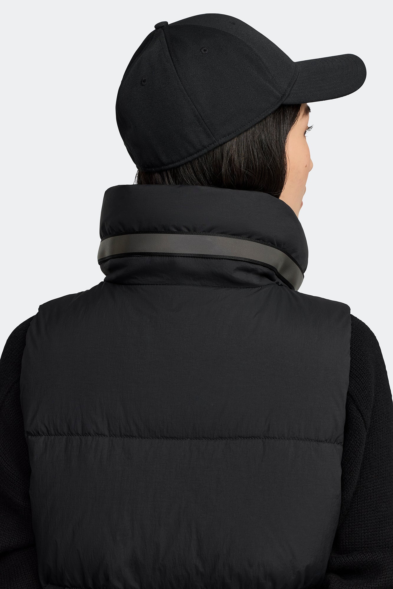 Junction Puffer Vest Black Label - Black