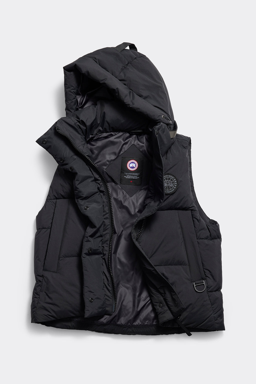 Junction Puffer Vest Black Label - Black - Image 8