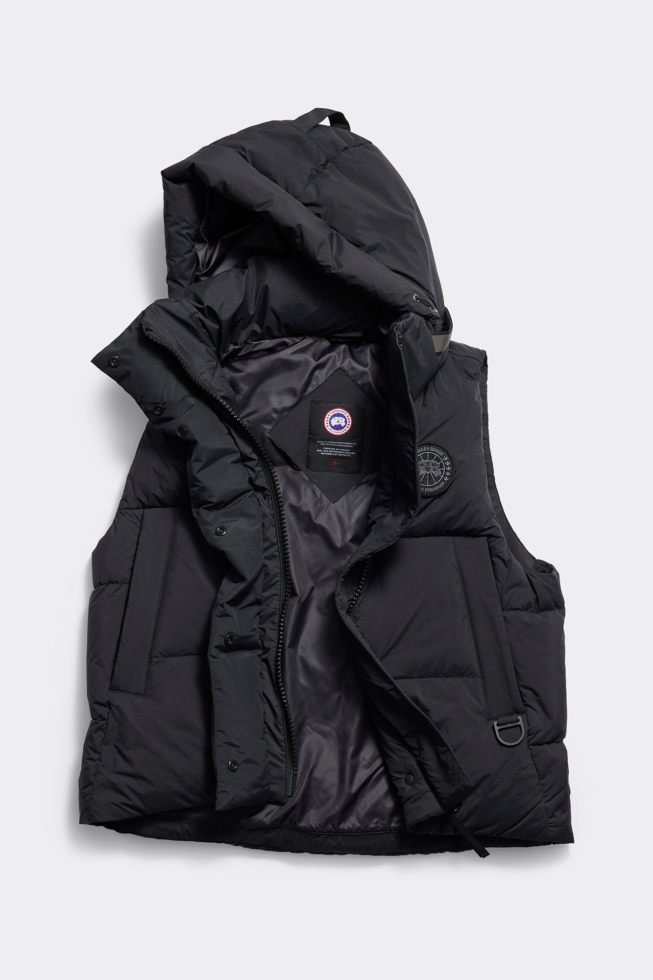 Junction Puffer Vest Black Label - Black - Image 8