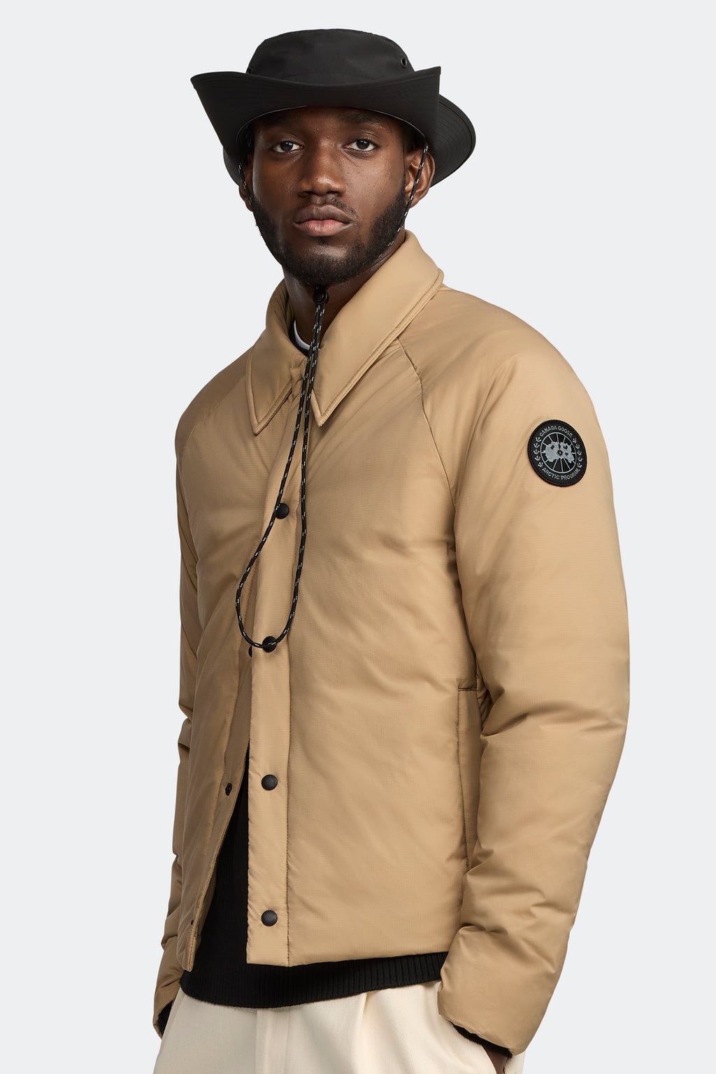 Lodge Coach Jacket Black Label (Men) - Desert Sand