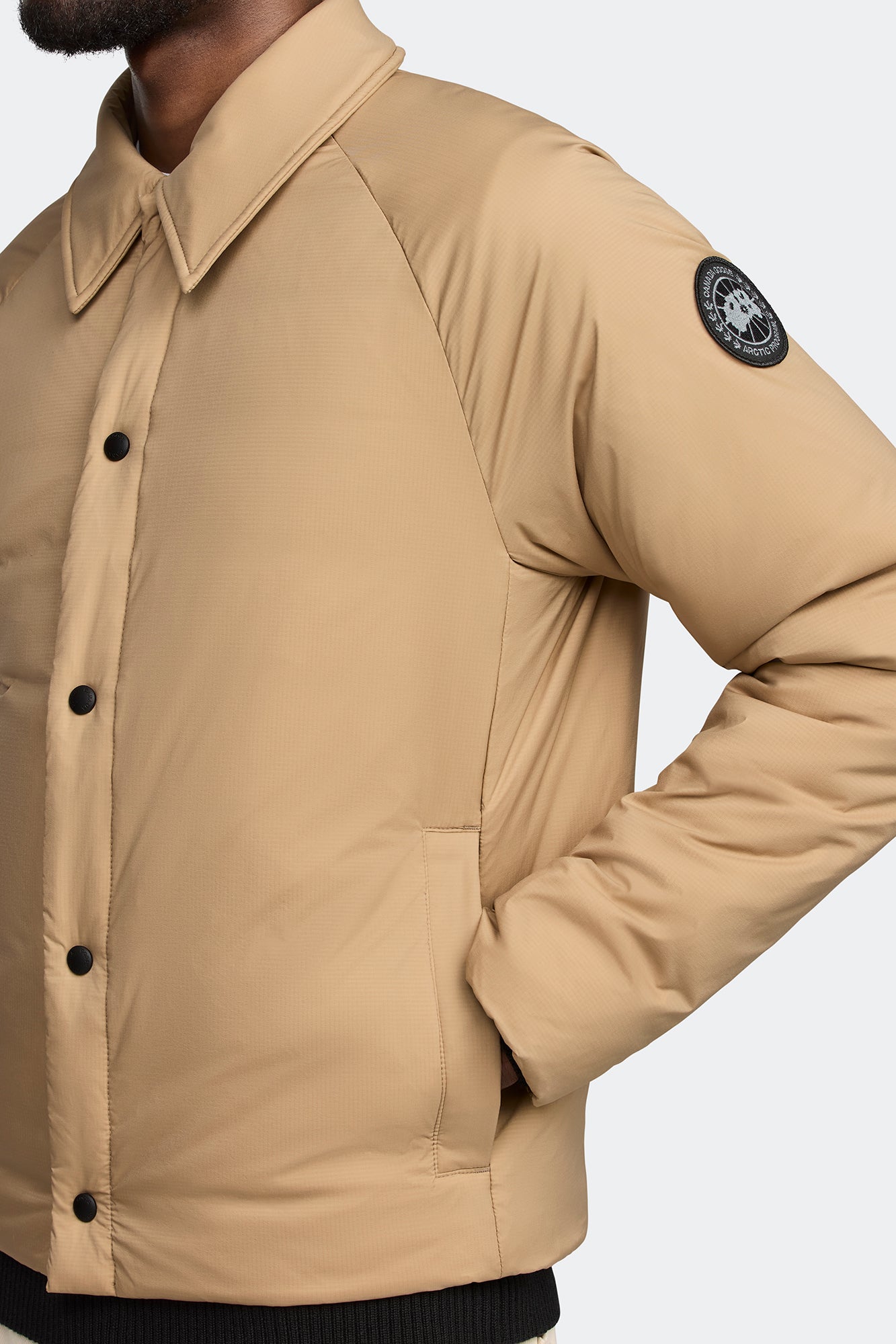Lodge Coach Jacket Black Label (Men) - Desert Sand