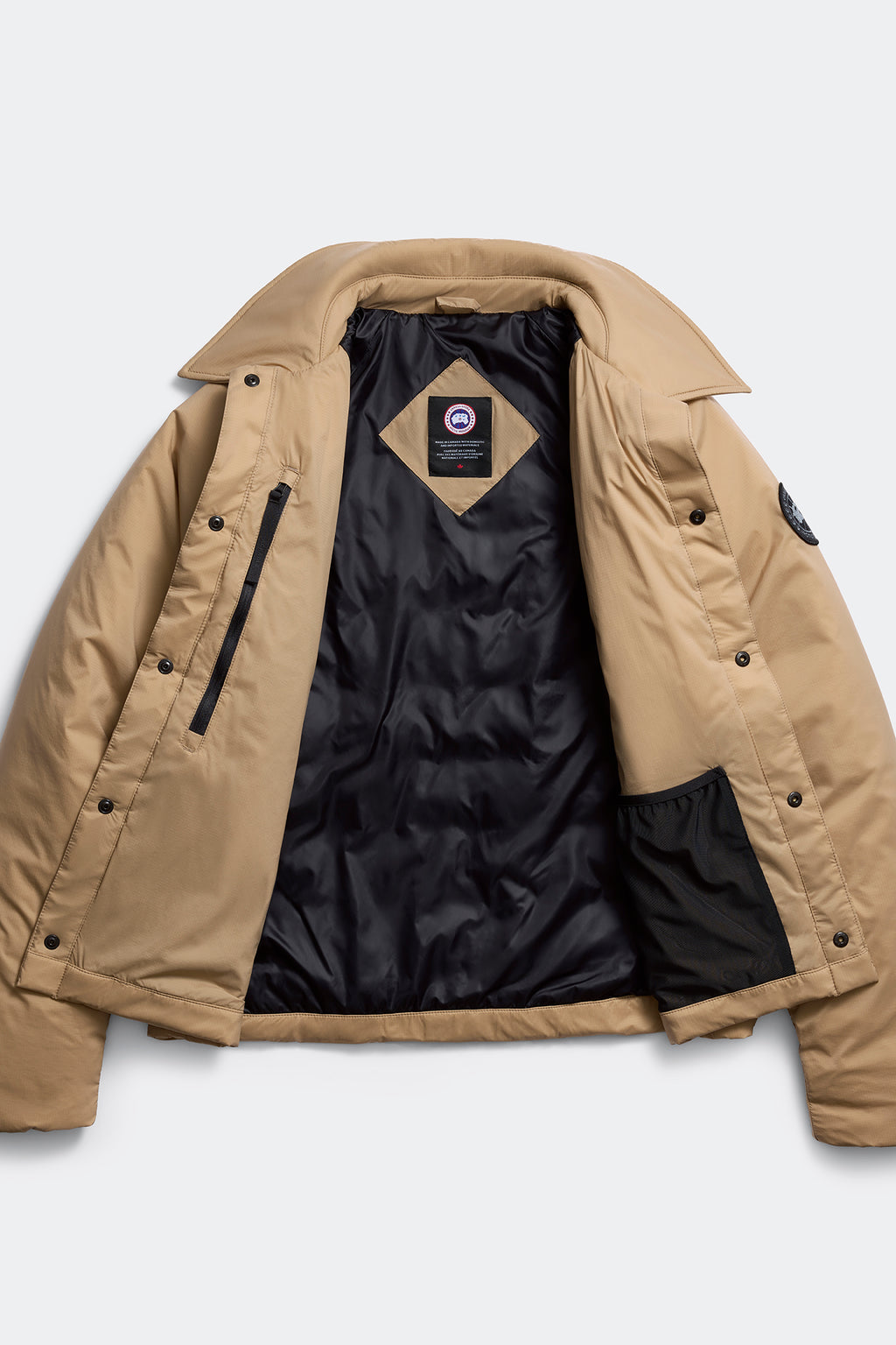 Lodge Coach Jacket Black Label (Men) - Desert Sand - Image 9