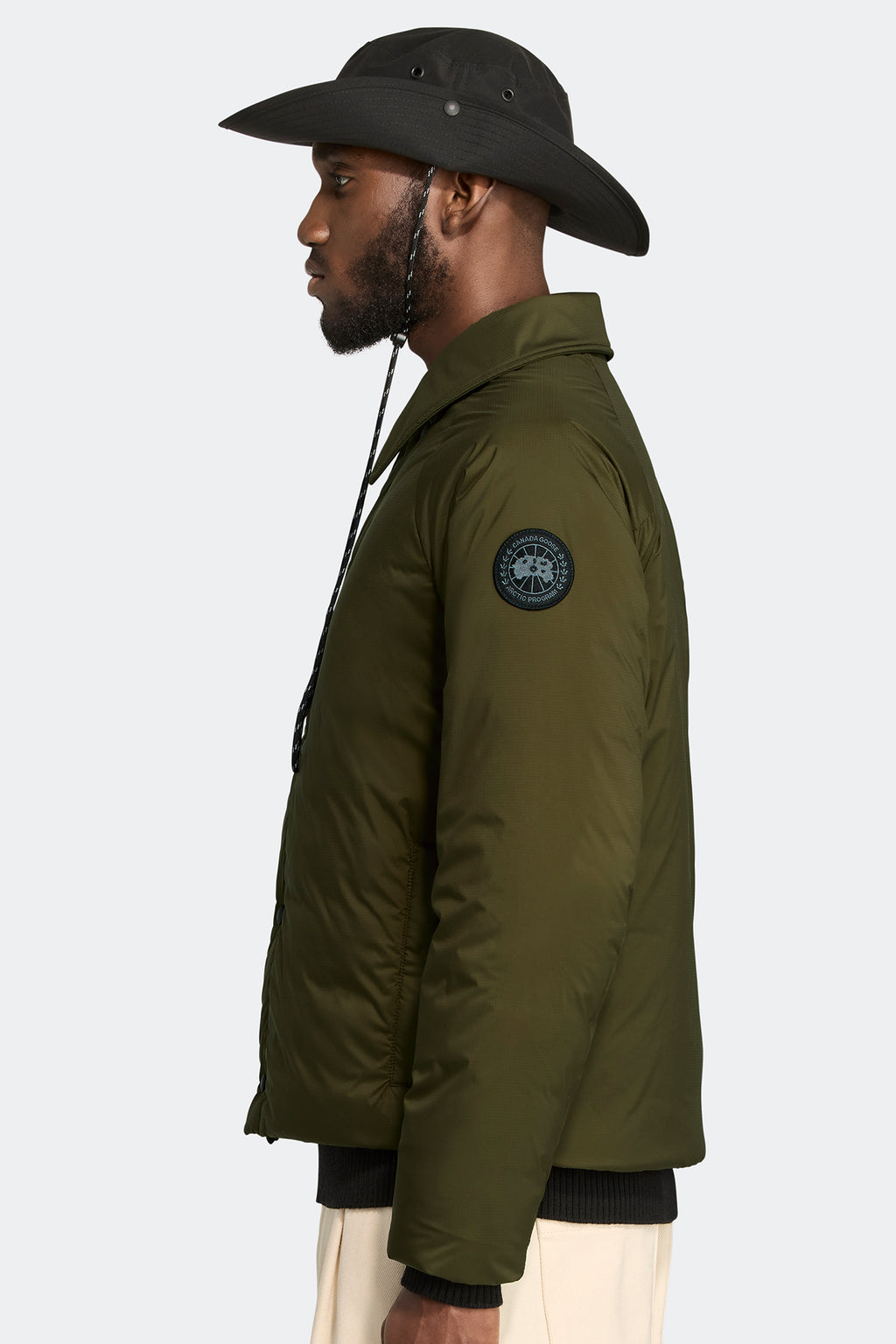 Lodge Coach Jacket Black Label (Men) - Military Green