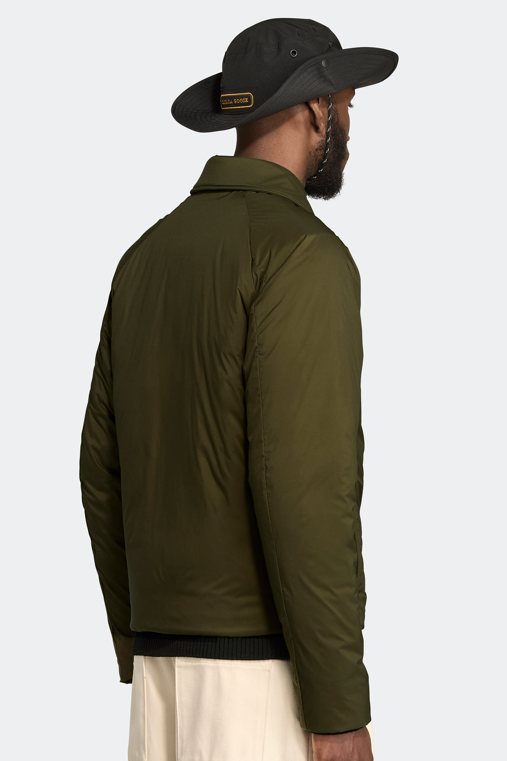 Lodge Coach Jacket Black Label (Men) - Military Green