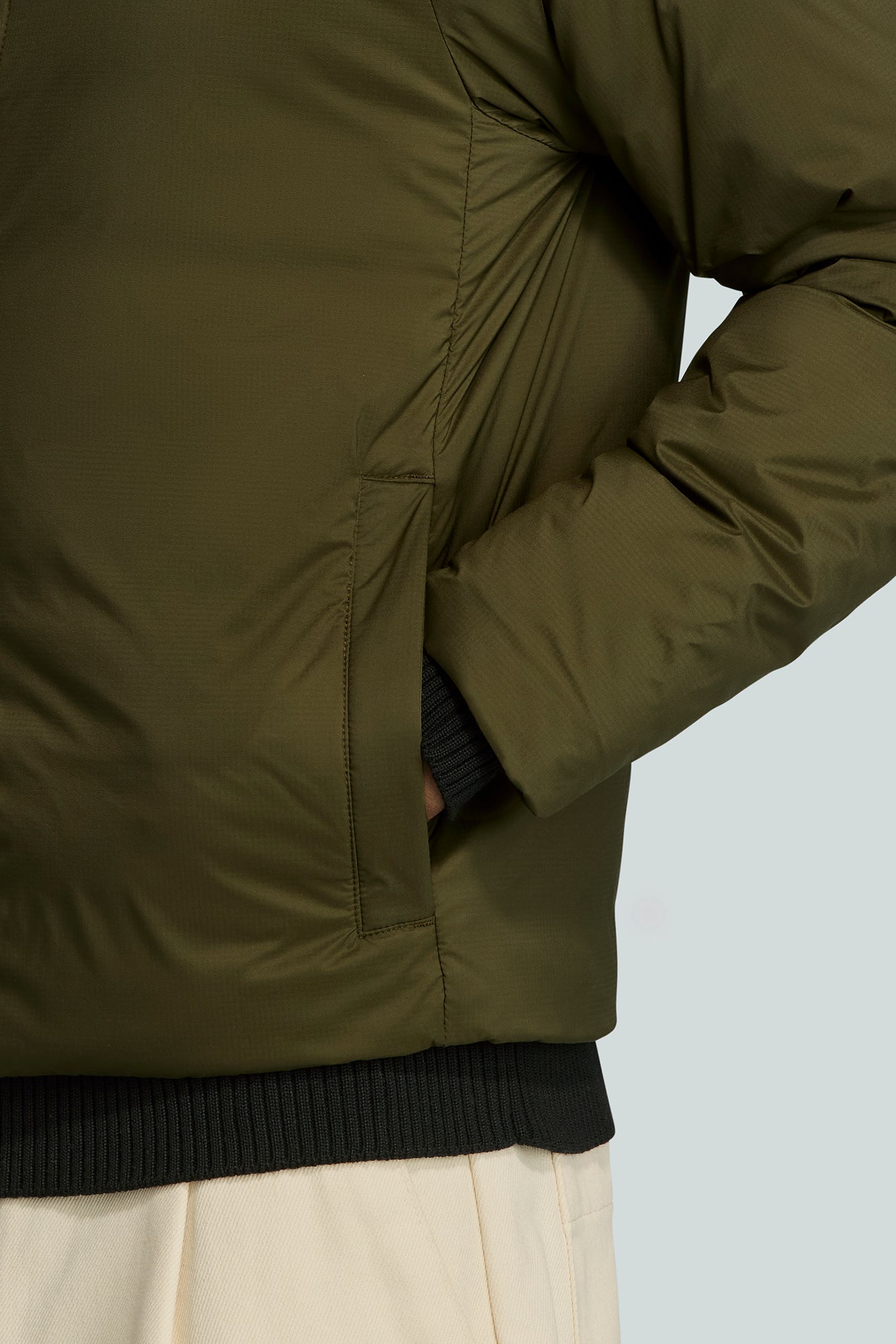 Lodge Coach Jacket Black Label (Men) - Military Green