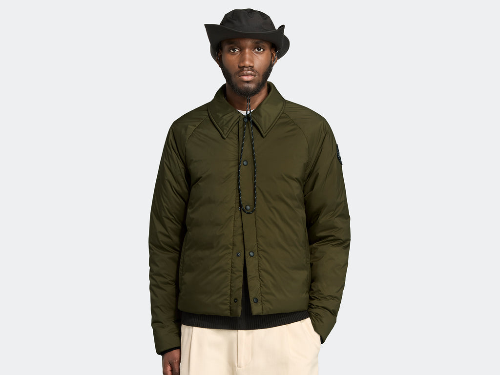 Lodge Coach Jacket Black Label (Men) - Military Green