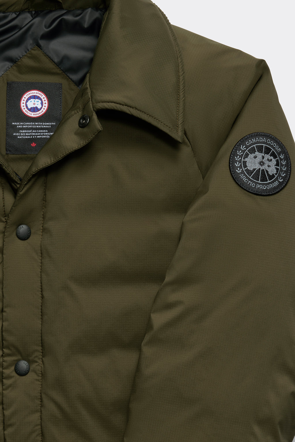 Lodge Coach Jacket Black Label (Men) - Military Green - Image 9