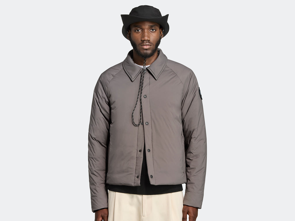 Lodge Coach Jacket Black Label (Men) - Coastal Grey