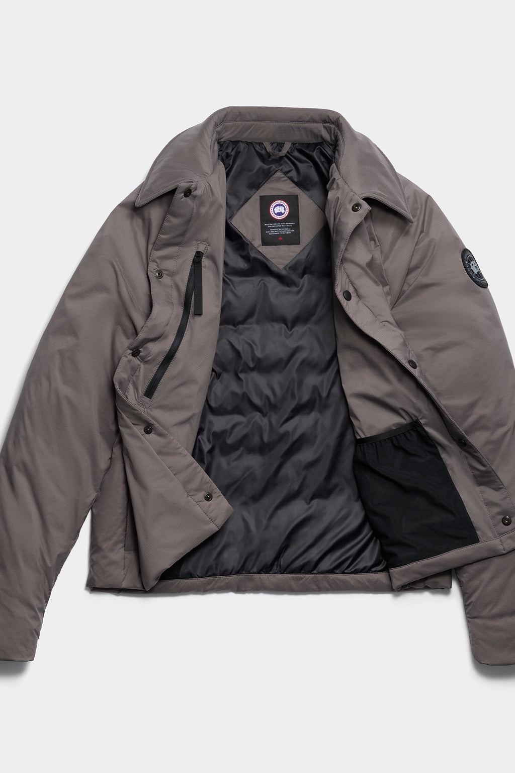 Lodge Coach Jacket Black Label (Men) - Coastal Grey - Image 8