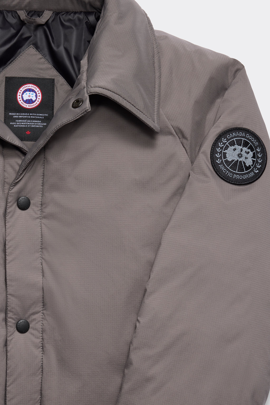 Lodge Coach Jacket Black Label (Men) - Coastal Grey - Image 9