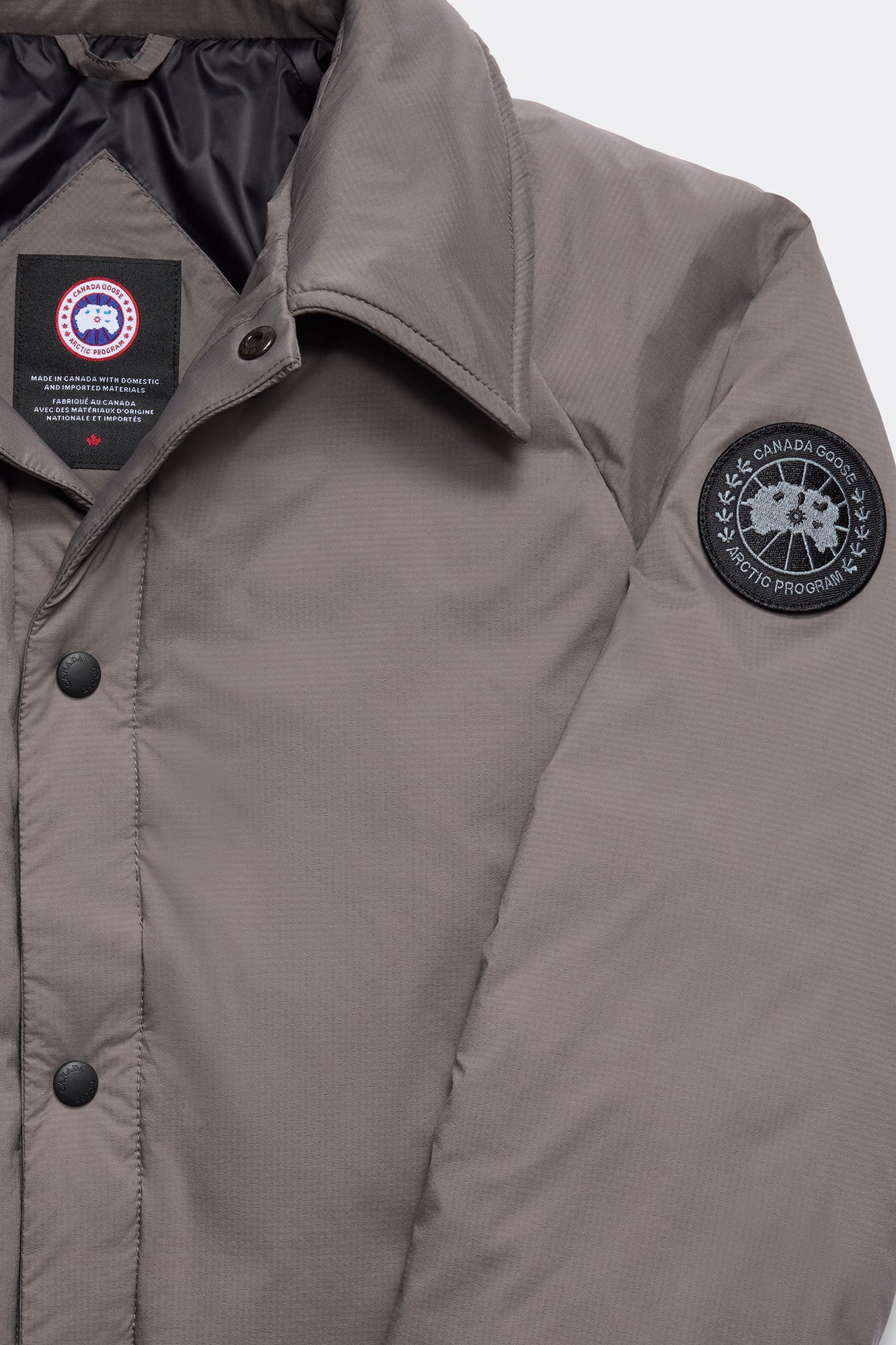 Lodge Coach Jacket Black Label (Men) - Coastal Grey - Image 9