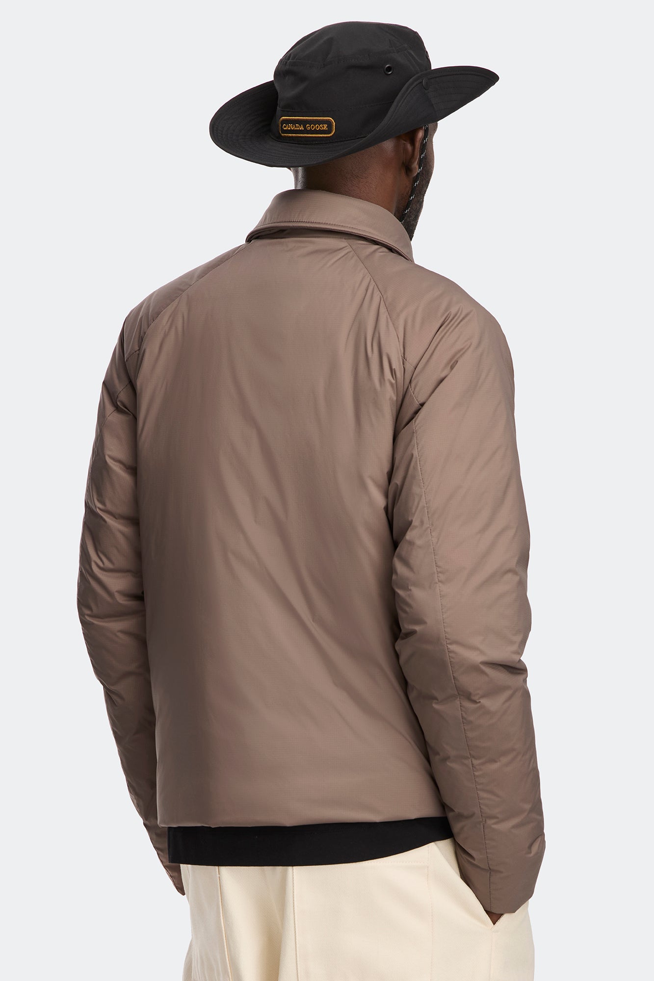 Lodge Coach Jacket Black Label (Men) - Taupe Grey