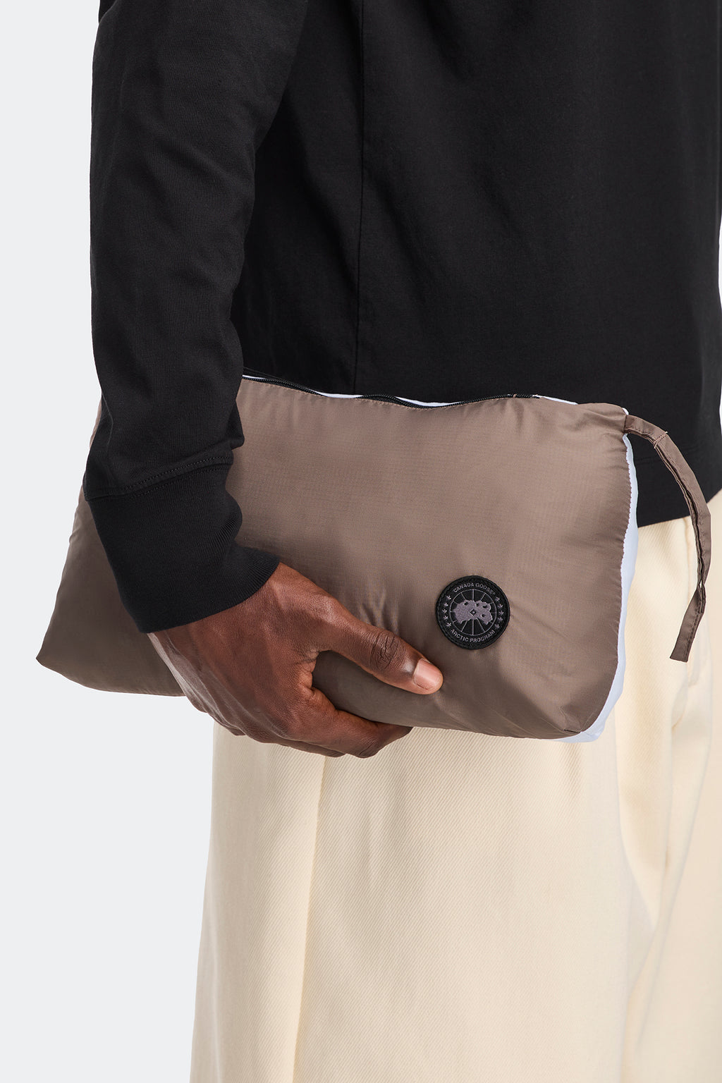 Lodge Coach Jacket Black Label (Men) - Taupe Grey - Image 7