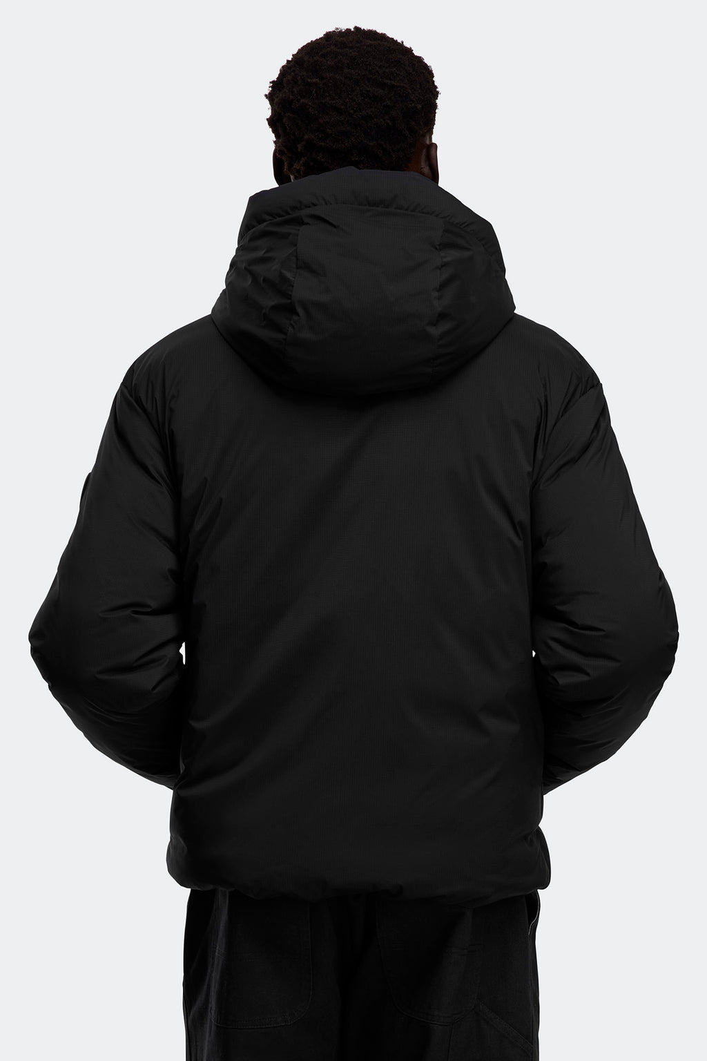 Lodge Hooded Jacket Black Label - Black