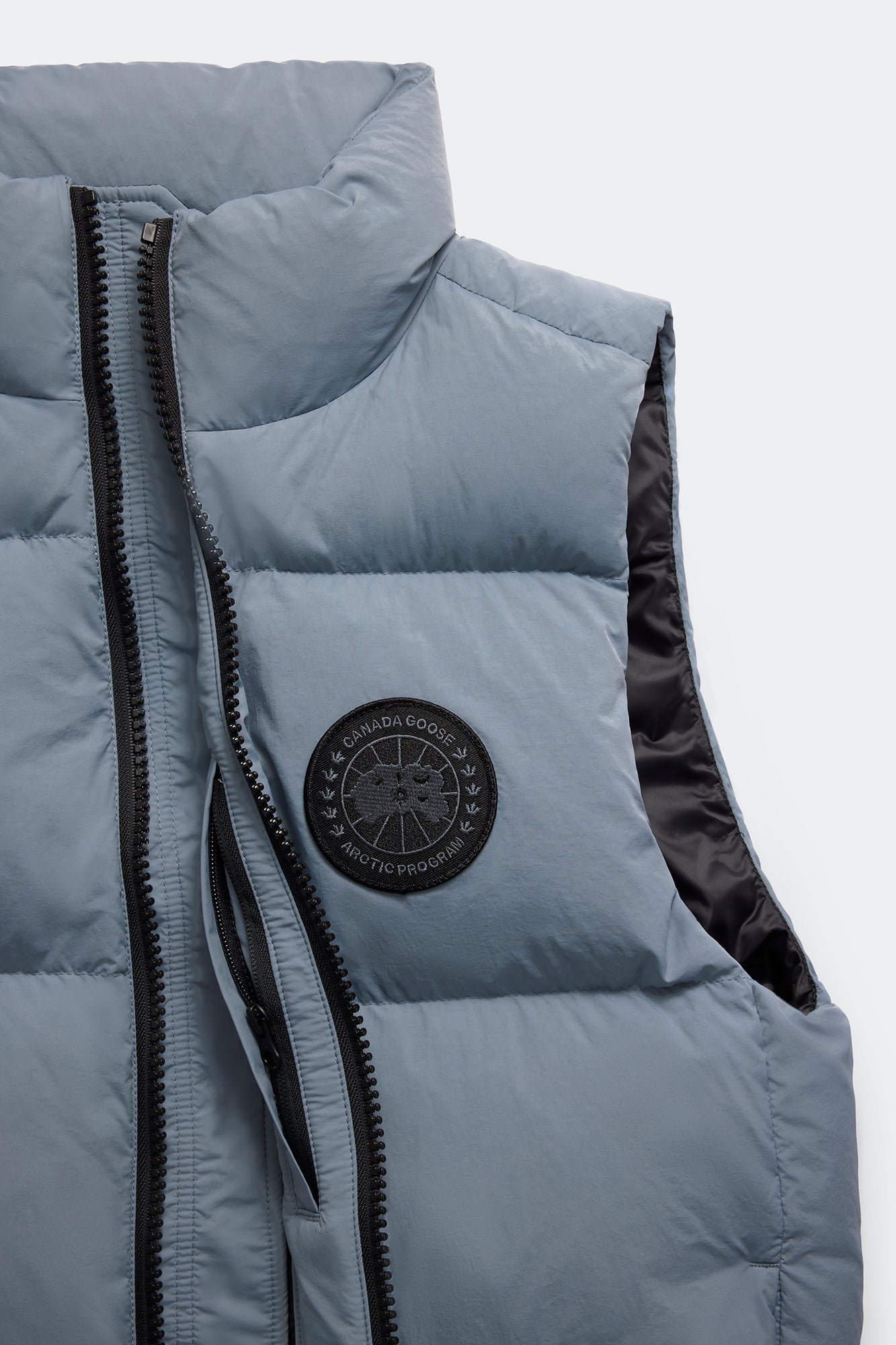 Lawrence Puffer Vest Black Label (Men) - Light Ozone Blue