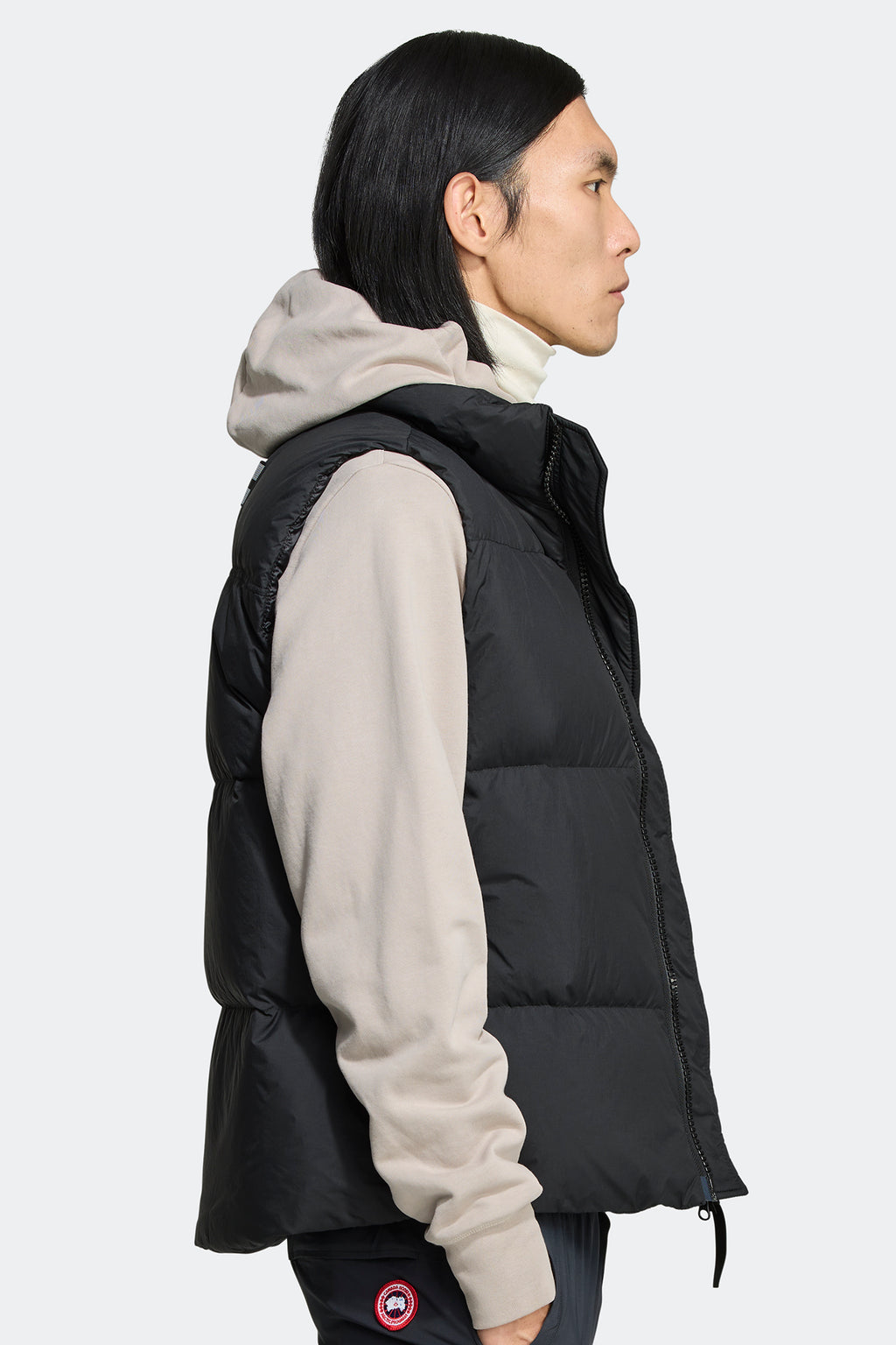 Lawrence Puffer Vest Black Label (Men) - Black