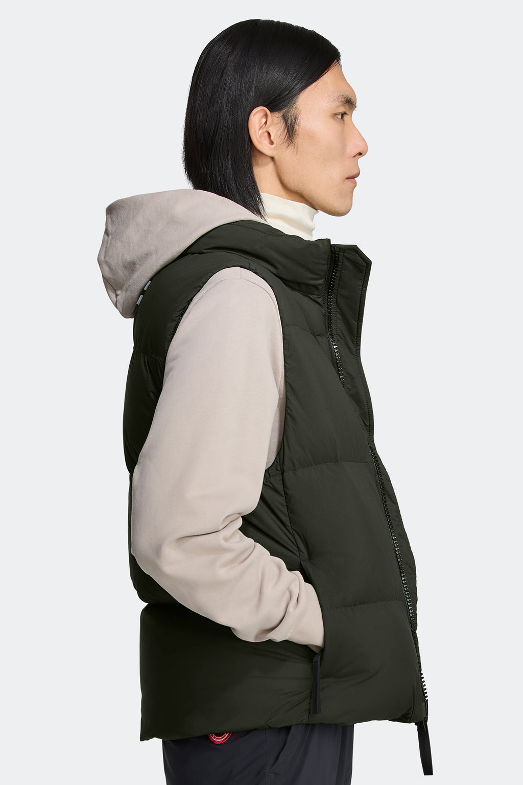Lawrence Puffer Vest Black Label (Men) - Volcano