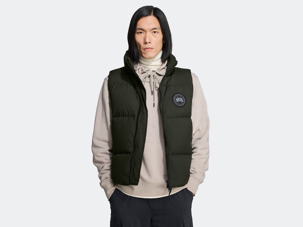Lawrence Puffer Vest Black Label (Men) - Volcano
