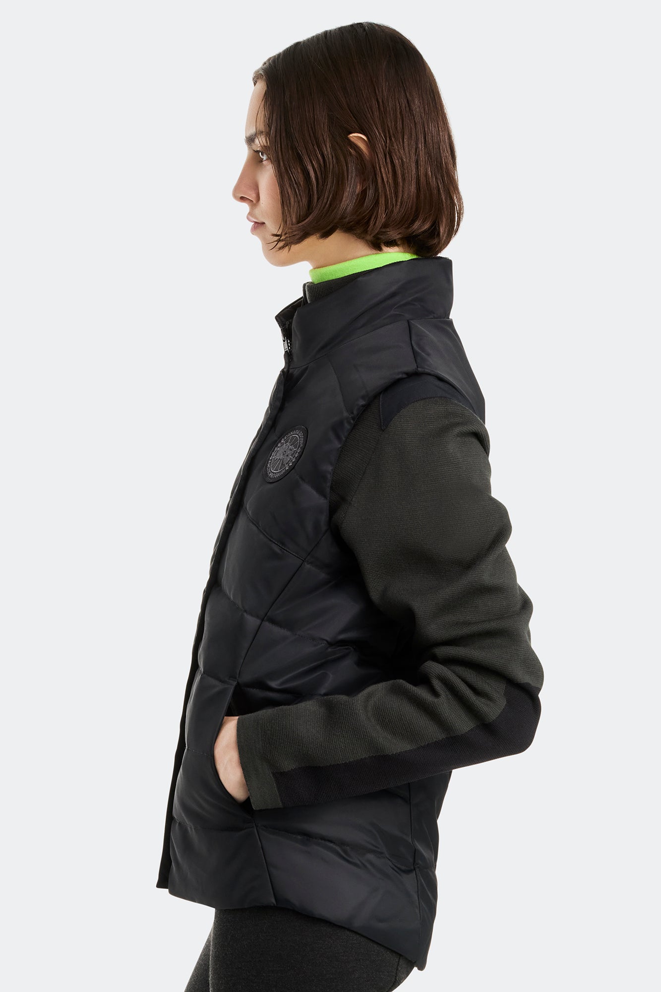 Freestyle Vest Performance Satin (Women) - Black