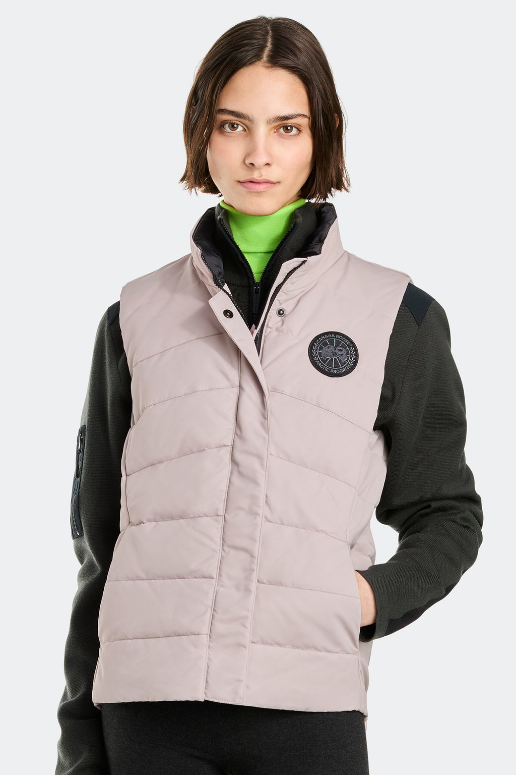 Freestyle Vest Performance Satin (Women) - Lucent Rose