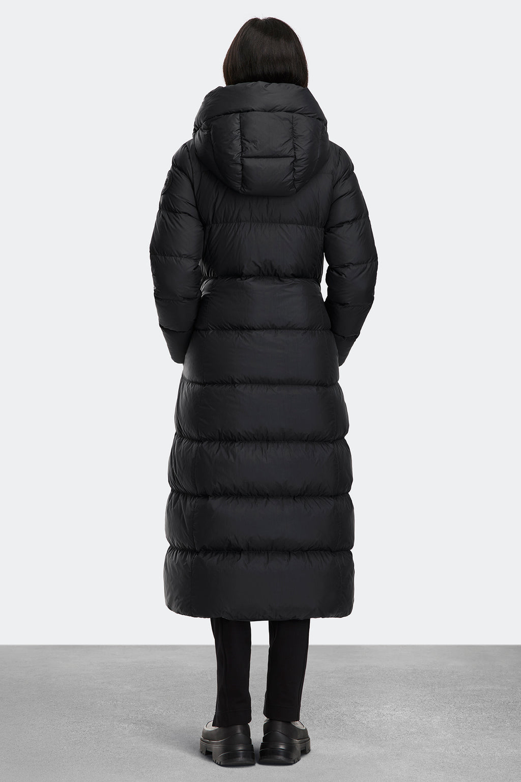 Mystique Puffer  Tonal Label - Black