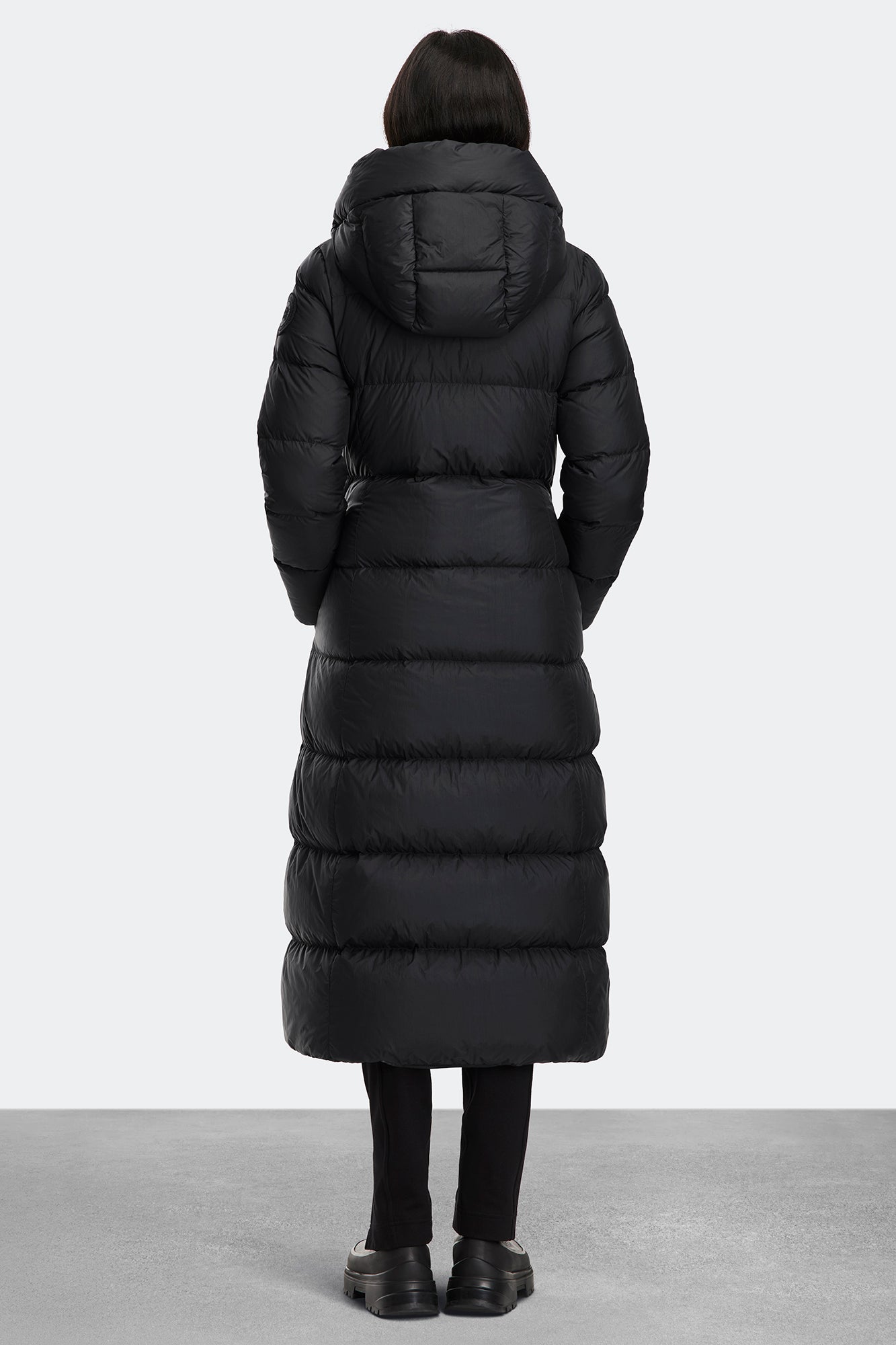 Mystique Puffer  Tonal Label - Black