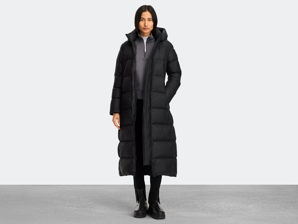 Mystique Puffer  Tonal Label - Black