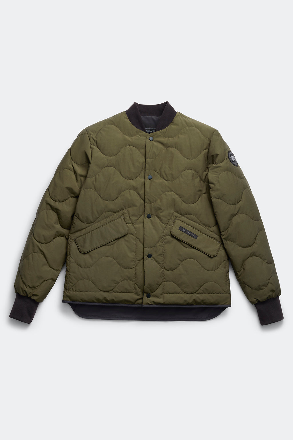 Boswell Reversible Liner Jacket Black Label (Men) - Military Green/Black - Image 10