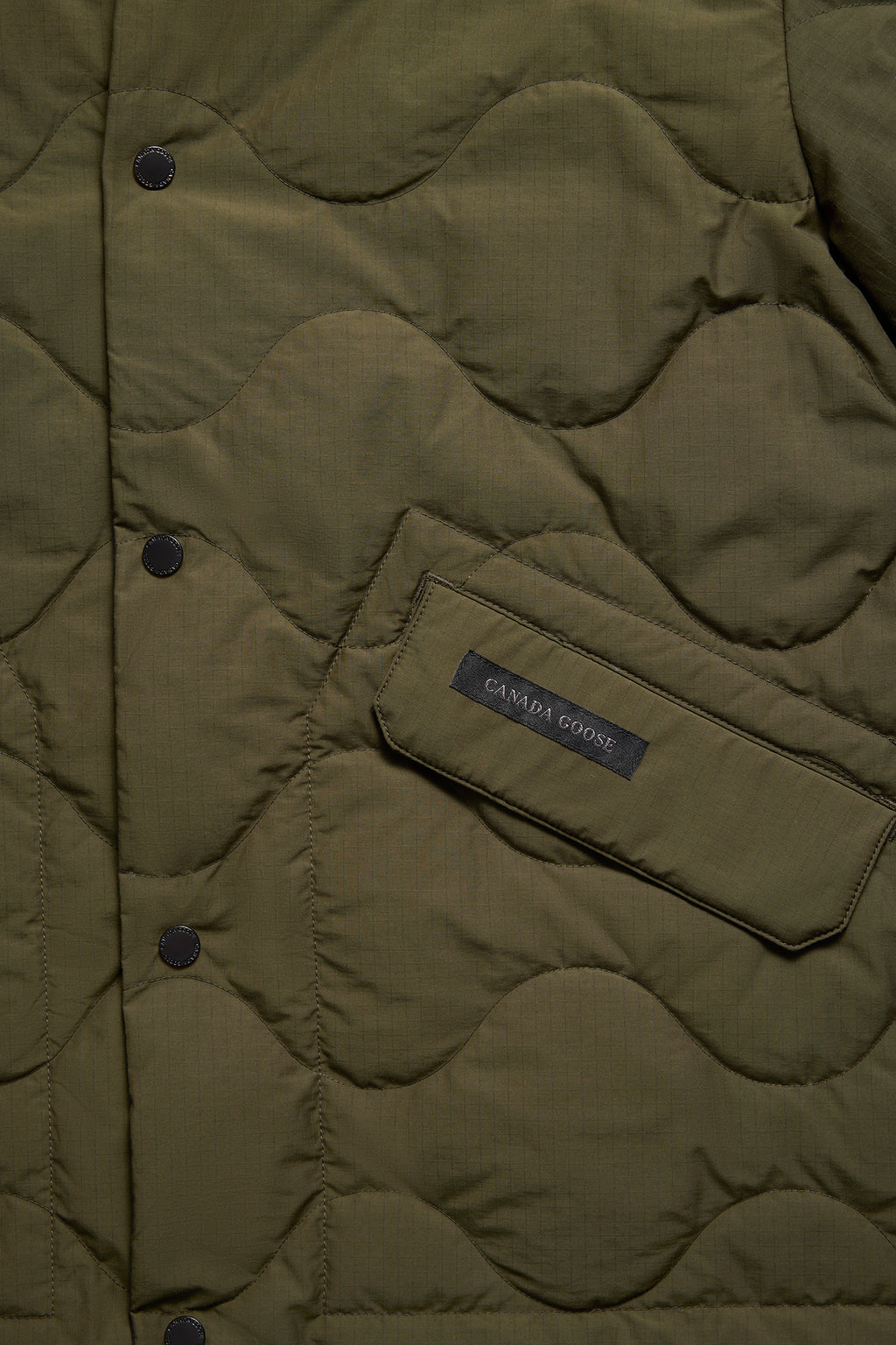 Boswell Reversible Liner Jacket Black Label (Men) - Military Green/Black - Image 14