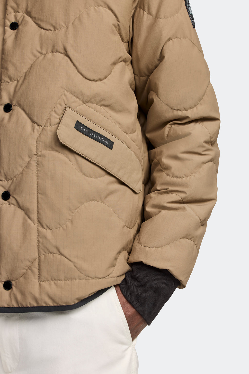 Boswell Reversible Liner Jacket Black Label (Men) - Desert Sand/Black - Image 6