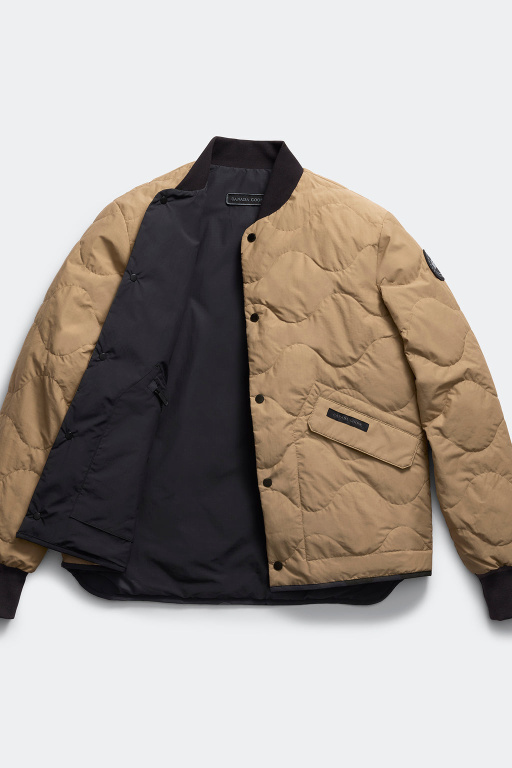Boswell Reversible Liner Jacket Black Label (Men) - Desert Sand/Black - Image 13