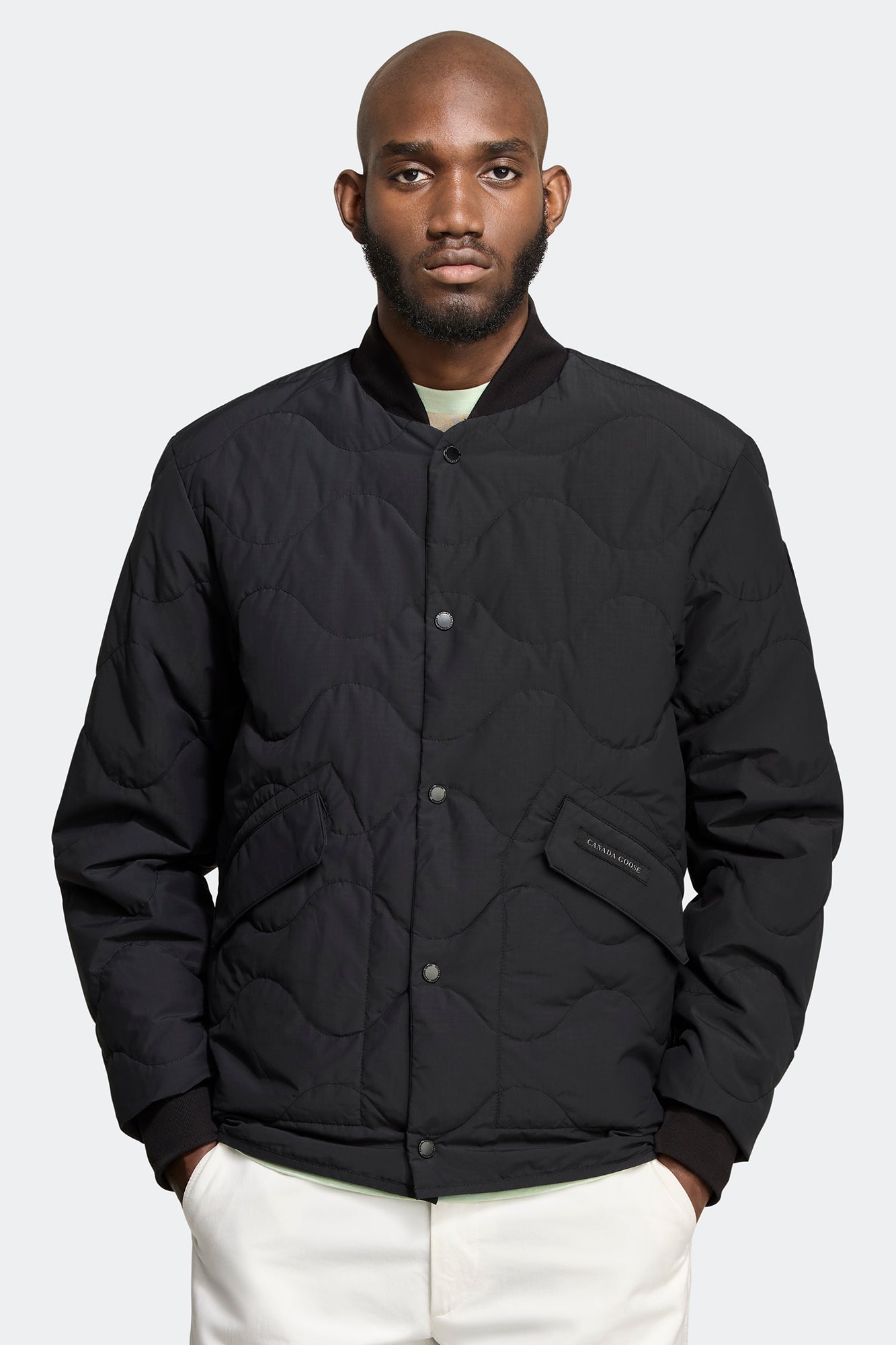 Boswell Reversible Liner Jacket Black Label (Men) - Black