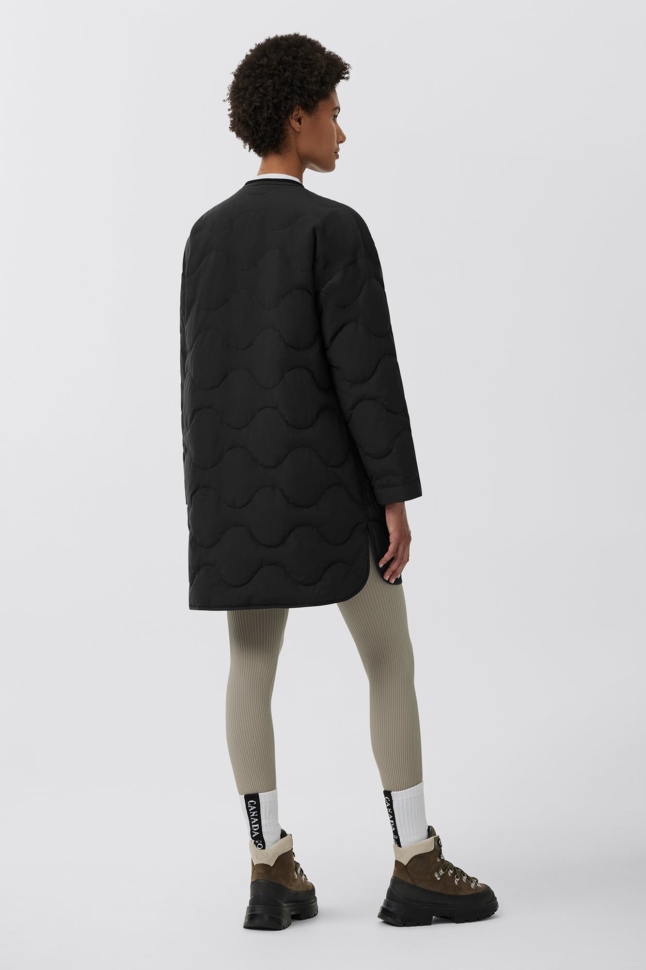 Elgin Reversible Liner Coat Black Label (Women) - Black