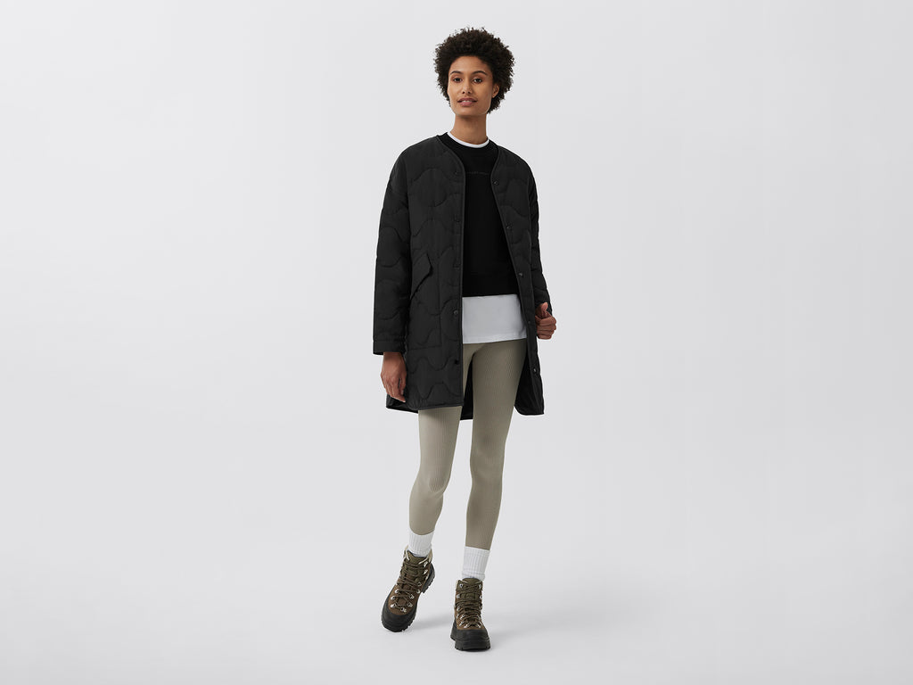 Elgin Reversible Liner Coat Black Label (Women) - Black