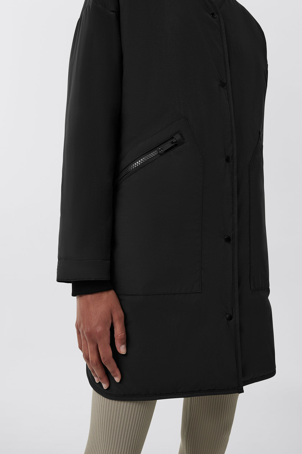 Elgin Reversible Liner Coat Black Label (Women) - Black - Image 8