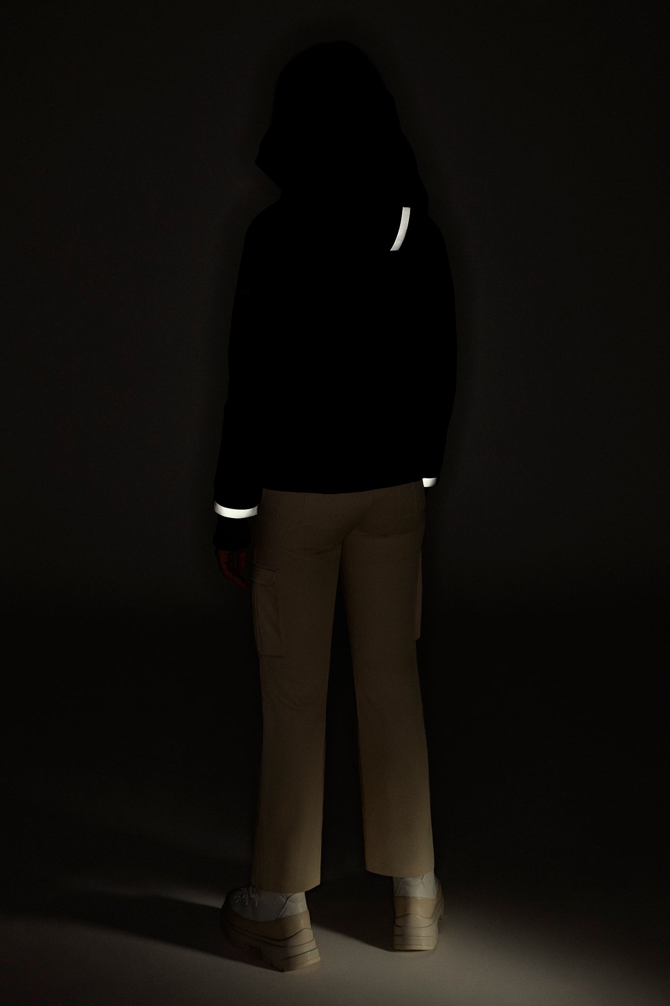 Everleigh Bomber Performance Satin (Women) - Black - Image 6