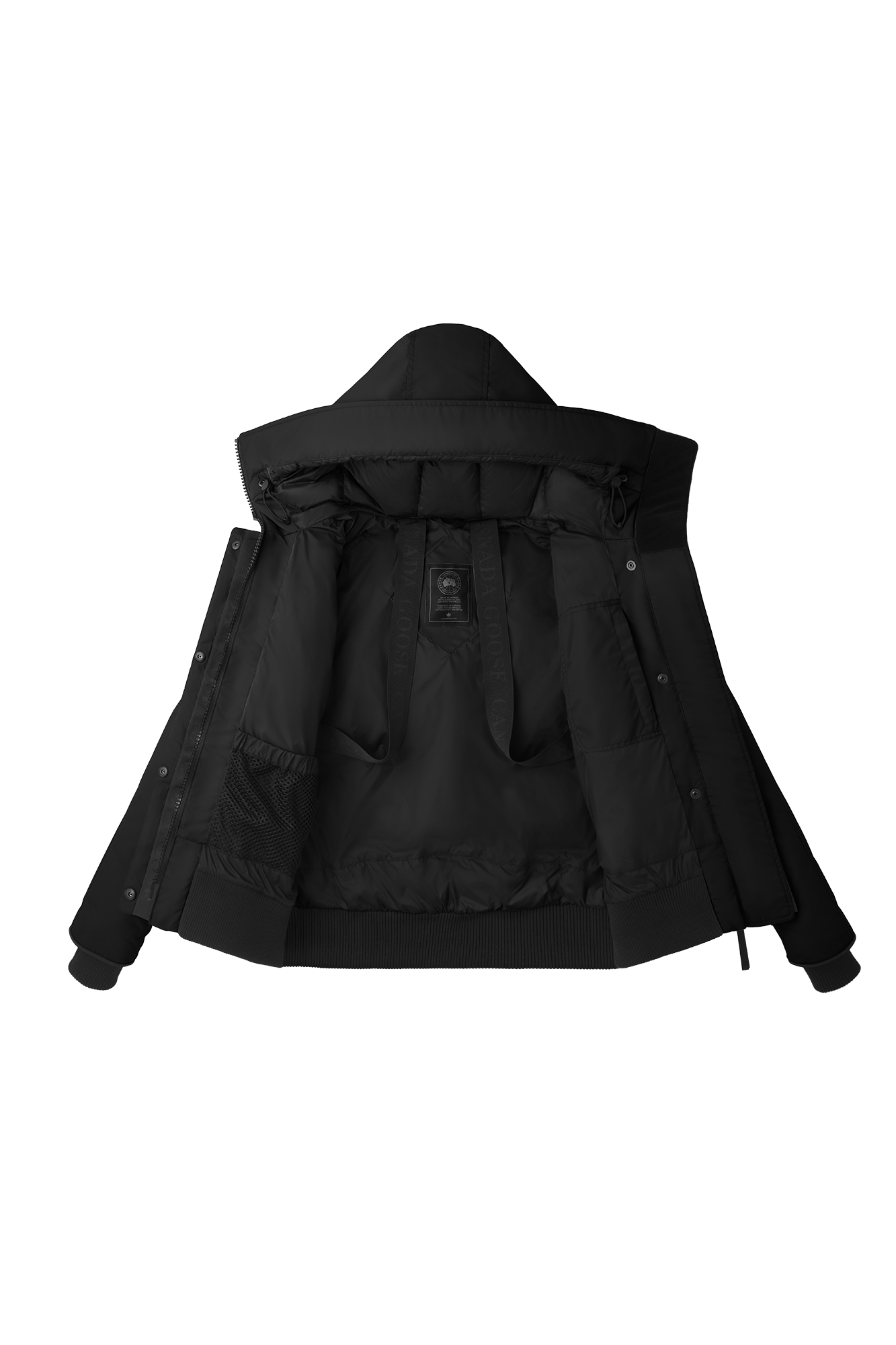 Everleigh Bomber Performance Satin (Women) - Black - Image 8