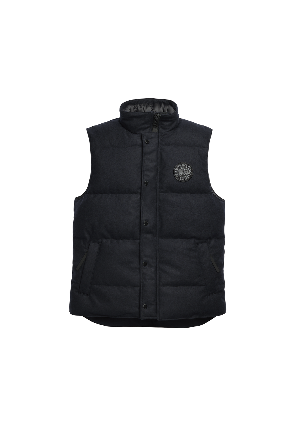 Garson Vest Wool (Men) - Atlantic Navy Melange