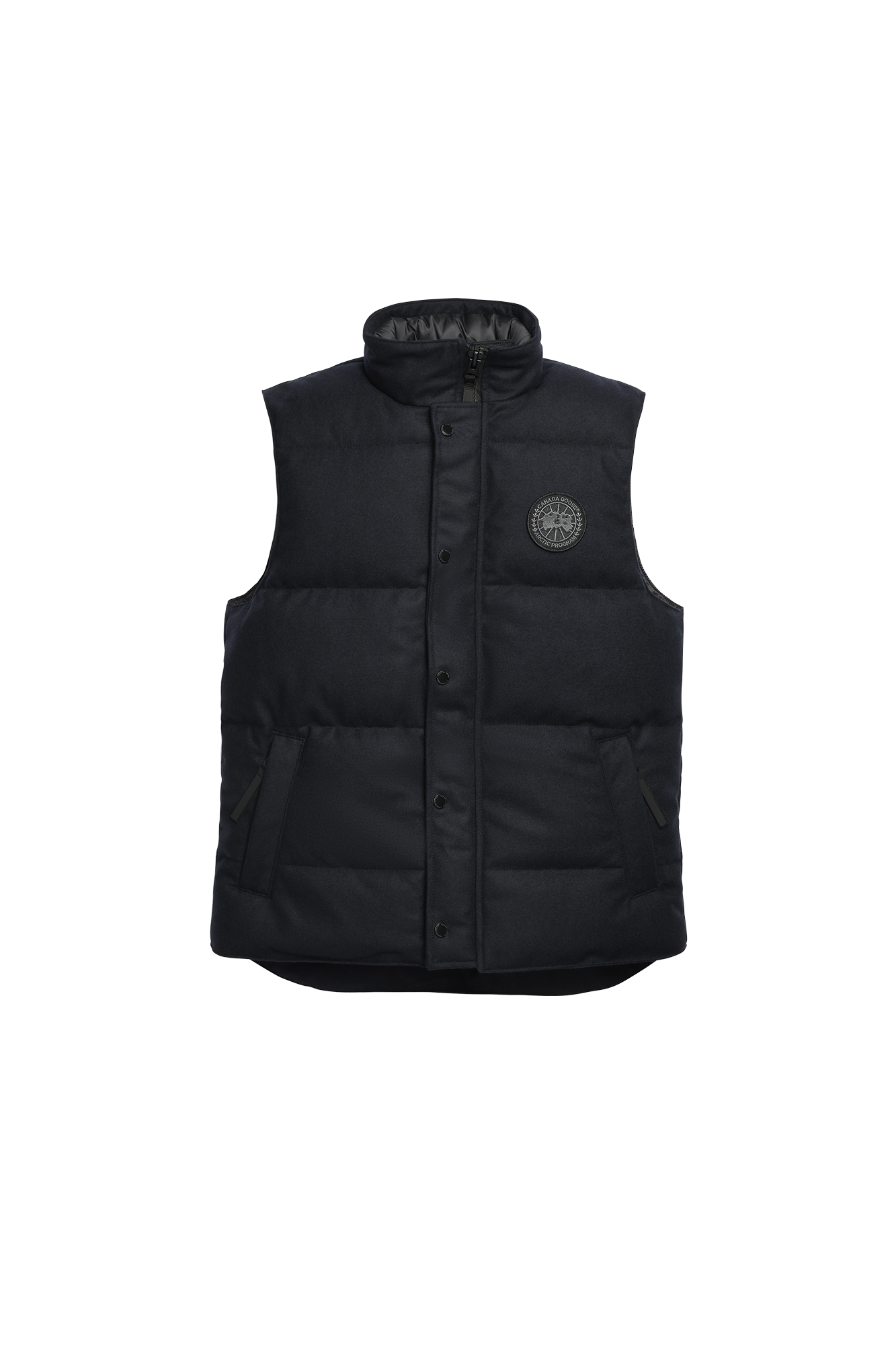 Garson Vest Wool (Men) - Atlantic Navy Melange